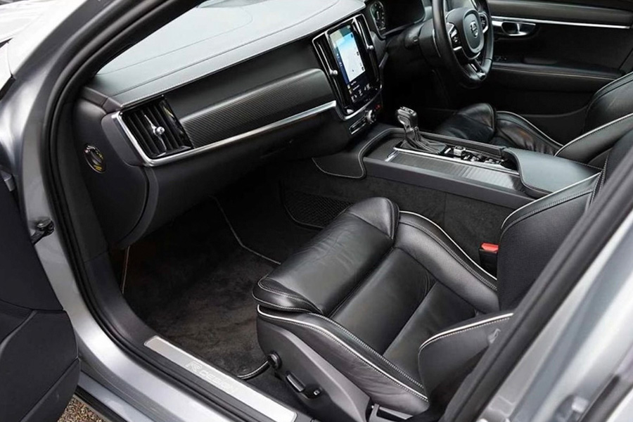 an executive volvo car used by promotion chauffeurs based in derby, uk